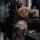Vintage sheer mesh cheongsam lingerie set, elegant design perfect for nightclub performances and role play.