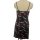 Sexy european style plus size lace heart cami dress, featuring bold love text and red hearts on black fabric, perfect for ama...