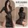 Plus size sexy lingerie dress - sheer mesh transparent sleepwear with side slit & busty cutout design