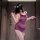 Curvy womens plus-size sexy lingerie set featuring sheer temptation sleepwear, two-in-one no-remove design for ultimate comfo...