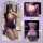 Purple ol secretary lingerie set - deep v sexy sheer lace bodycon skirt outfit featuring v and design.