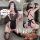 Seductive maid costume with sheer design, perfect for cosplay or evening wear.