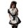 Rouxie moon maid costume - sexy cosplay lingerie set, no-remove bedroom outfit for playful roleplay