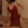 Seductive backless lace sleepwear featuring sheer transparent cheongsam style design, halter neck, and bodycon fit.