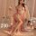 Seductive chinese dance costume set - sheer hanfu-inspired sensual lingerie & silk court gown for women