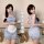 Seductive maid costume set - sheer lace apron & sleep dress for women, factory direct erotic lingerie