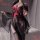 Sensual hanfu lingerie set featuring elegant black and red design with sheer fabric, perfect for romantic bedroom play and in...