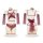 Sexy ancient chinese style lingerie set - hanfu-inspired sleepwear & bedroom costume for women, featuring elegant maroon mesh...