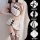 Sexy chinese-style lingerie set featuring retro cheongsam bodysuit with backless design and traditional frog buttons, perfect...