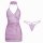 Sexy chinese vintage butterfly floral sheer cheongsam set - lace-up bodycon costume outfit for women