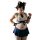 Sexy jk uniform set featuring lace bralette with tie detail, navy pleated skirt, and cat ears headband, perfect for couples s...