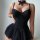 Sexy lace bodysuit for women featuring elegant shapewear tank top design with floral trim and backless detail.