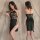Sexy lace sleep dress with high slits, elegant design, perfect for women seeking seductive nightwear or costume sets.