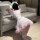 Sexy maid costume lingerie - cosplay lolita uniform with pink checkered details, perfect for sleepwear and bedroom outfits.