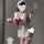 Sexy maid costume set for women featuring a lacy french maid outfit with ruffled apron and pure erotic cosplay design.