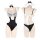 Sexy maid costume bodysuit featuring lace details and a bow design, perfect for bold fashion cosplay outfits.