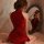 Sexy maid costume set for women – silk-like cheongsam lingerie sleepwear with nighttime allure & seductive charm, featuring e...