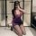 Sexy plus size lingerie set - purple ol office uniform deep v-neck sheer lace bodycon pencil skirt