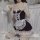 Sexy plus size maid costume set - seductive lingerie sleepwear outfit, no-remove temptation ensemble for women