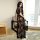 Sheer lace sleepwear set featuring transparent mesh, oversized design with eyelash trim, perfect for summer nightgowns.