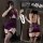 Sultry lace cheongsam lingerie set - sheer seductive nightclub outfit, hookless bra & panty set for small bust