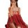 Tang dynasty style sexy sleepwear set – sheer hanfu-inspired silk nightgown with traditional dudou top