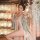 Vintage chinese-inspired lingerie set featuring a hanfu-style sensual sleep dress with a modest bodice and delicate floral em...
