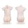 Vintage temptation cheongsam lingerie - sheer retro high-slit transparent embroidered dress with mandarin collar