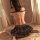 New womens split-style jk skirt set - pure & tempting schoolgirl outfit for small bust, featuring a sheer top with off-the-sh...