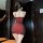 Seductive sheer sleep dress with built-in pads, bodycon fit design, perfect for comfort and style.
