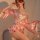 Elegant yetingxiang purple sensual robe sleep dress featuring japanese-inspired kimono style, with a waist tie and floral des...