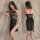 Zieequu sexy lace sleep dress for women, high-slit hook-neck nightgown, provocative lingerie set for new year & special occas...