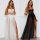 Sexy elegant sheer nightgown featuring white mesh design with high slit, perfect for women seeking stylish and comfortable sl...
